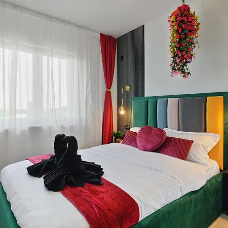 Cityview Full Kitchen 2 Bedroom Ac Free Public Parking Near Hospital * Bucharest