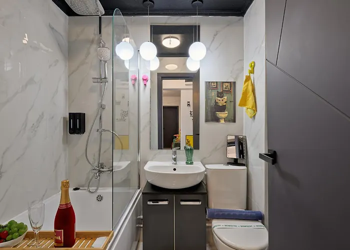 Cityview Full Kitchen 2 Bedroom Ac * Boekarest