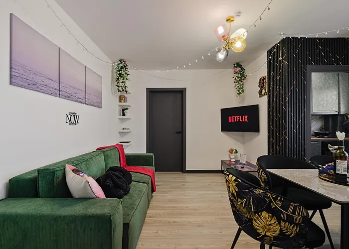 Apartament Cityview Full Kitchen 2 Bedroom Ac Bucureşti